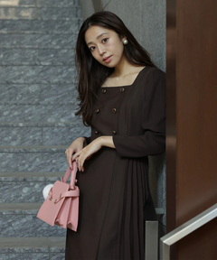 JUSGLITTY(ジャスグリッティー) |サイドプリーツワンピース