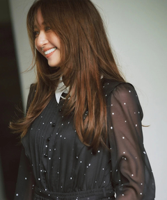 JUSGLITTY(ジャスグリッティー) |スノードットプリントワンピース