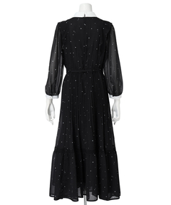 JUSGLITTY(ジャスグリッティー) |スノードットプリントワンピース