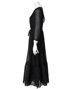 JUSGLITTY(ジャスグリッティー) |スノードットプリントワンピース