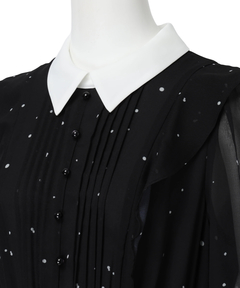 JUSGLITTY(ジャスグリッティー) |スノードットプリントワンピース