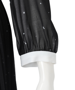 JUSGLITTY(ジャスグリッティー) |スノードットプリントワンピース