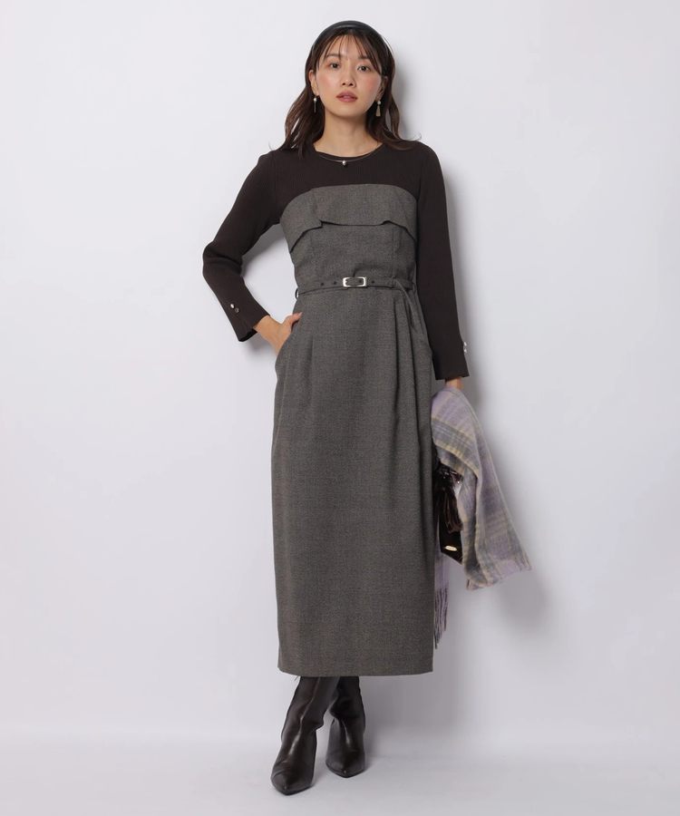 JUSGLITTY(ジャスグリッティー) |[WEB LIMITED]ベアドッキングワンピース