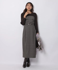 JUSGLITTY(ジャスグリッティー) |[WEB LIMITED]ベアドッキングワンピース