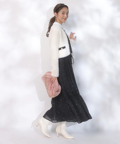 JUSGLITTY(ジャスグリッティー) |ファーリージャケットライクカーデ