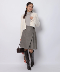 JUSGLITTY(ジャスグリッティー) |ファーリージャケットライクカーデ