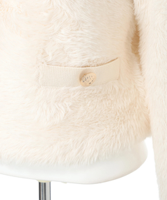 JUSGLITTY(ジャスグリッティー) |ファーリージャケットライクカーデ