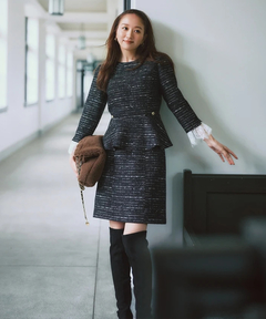 チェーントリムツイードキャミ | キャミソール・ベアトップ・タンク