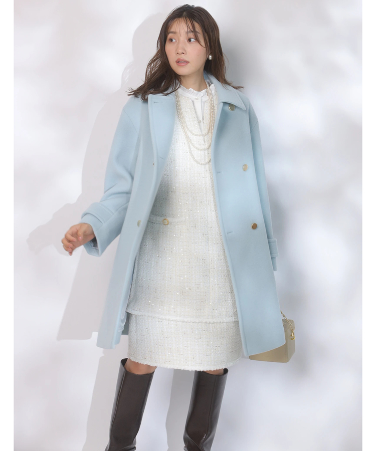 ツイードコーデミニワンピース | ワンピース | JUSGLITTY