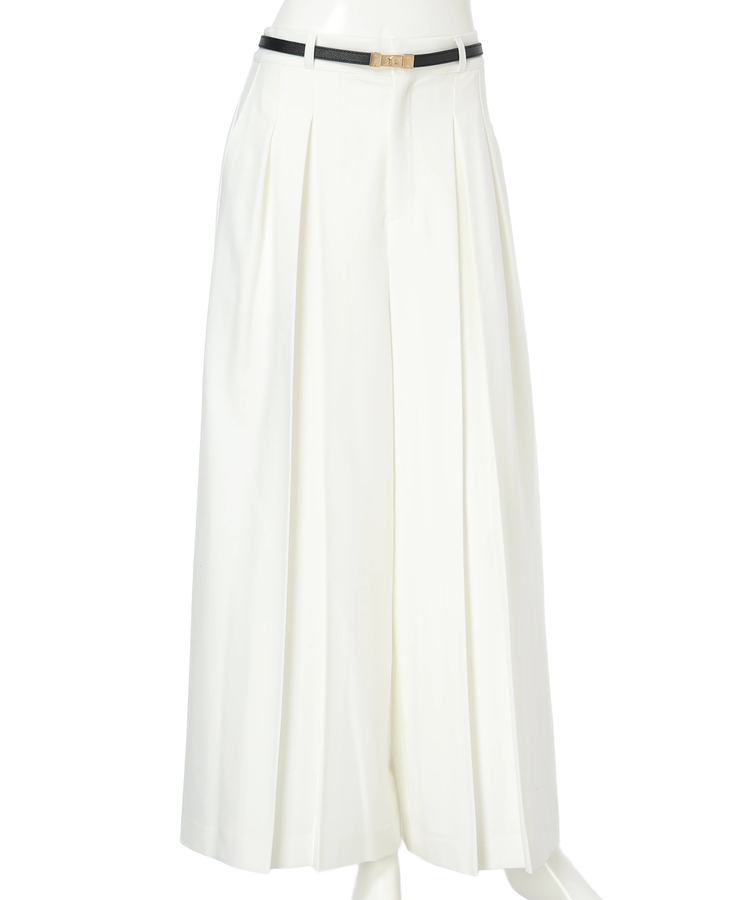 ベルト付タックワイドパンツ | パンツ | JUSGLITTY（ジャス