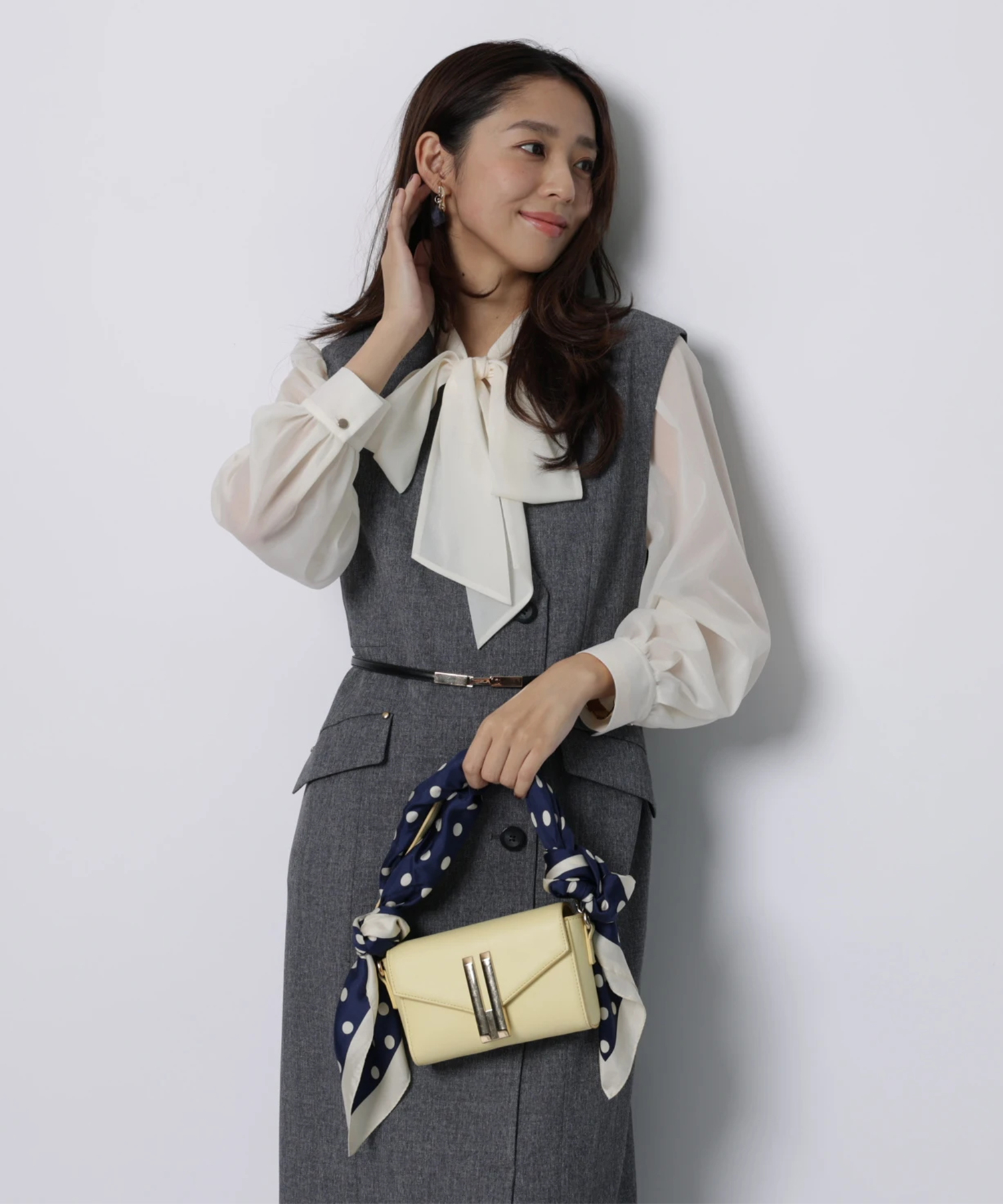 シアーボウタイカットブラウス | シャツ・ブラウス | JUSGLITTY