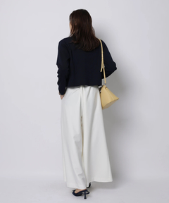 JUSGLITTY(ジャスグリッティー) |シャツカラーVネックアンサンブル