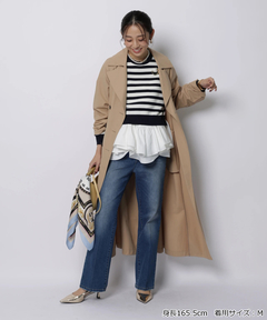 JUSGLITTY(ジャスグリッティー) |フリルキャミレイヤードニット