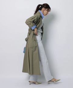 JUSGLITTY(ジャスグリッティー) |配色シャツカラー長袖ニット