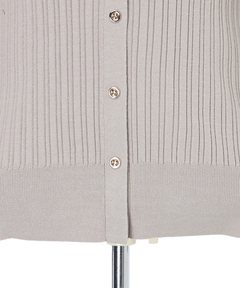 JUSGLITTY(ジャスグリッティー) |配色シャツカラー長袖ニット