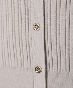 JUSGLITTY(ジャスグリッティー) |配色シャツカラー長袖ニット