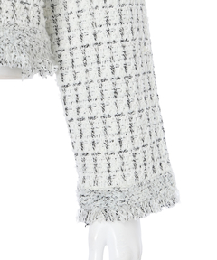 JUSGLITTY(ジャスグリッティー) |ニットツイードパールジャケット