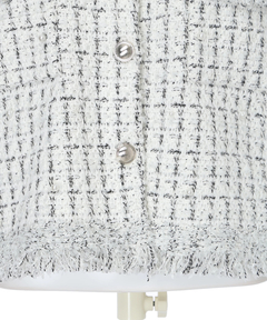 JUSGLITTY(ジャスグリッティー) |ニットツイードパールジャケット