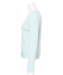 JUSGLITTY(ジャスグリッティー) |【Arpege story限定】スプリングカラーケーブルニット