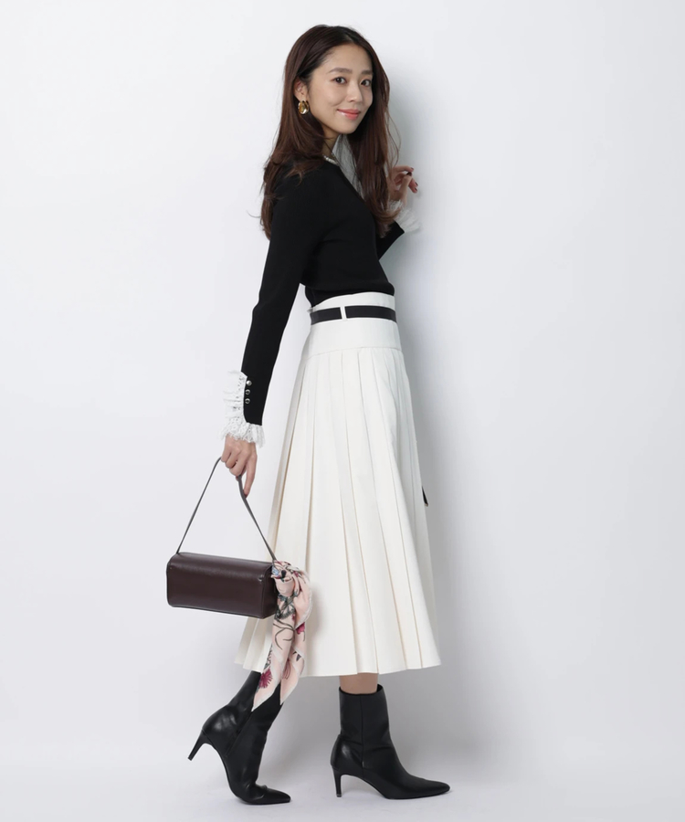 プリーツミディスカート | スカート | JUSGLITTY（ジャスグリッティー