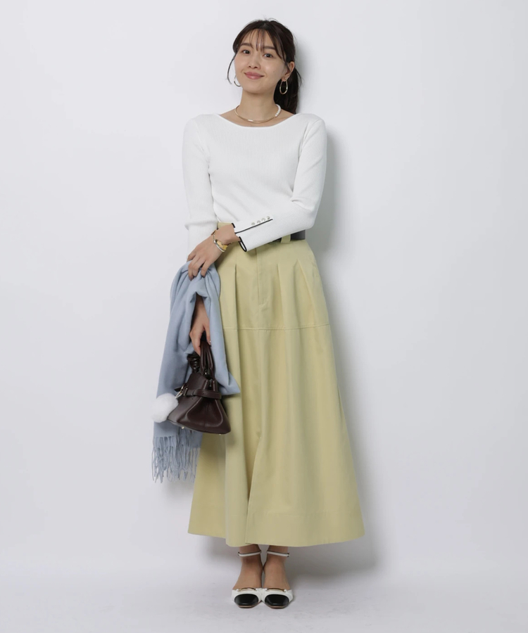 太ベルト付タックスカート | スカート | JUSGLITTY（ジャス