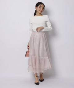 パールタッキングチュールスカート | スカート | Rirandture（リランド