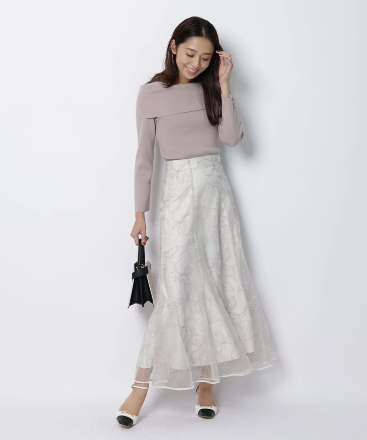 キラキラ刺繍マーメイドスカート | スカート | JUSGLITTY（ジャス