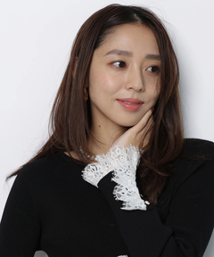 JUSGLITTY(ジャスグリッティー) |レースカフスリブニット