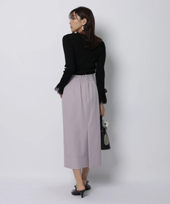 JUSGLITTY(ジャスグリッティー) |レースカフスリブニット