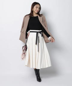 JUSGLITTY(ジャスグリッティー) |レースカフスリブニット