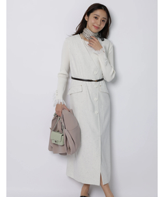 JUSGLITTY(ジャスグリッティー) |レースカフスリブニット