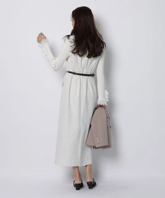 JUSGLITTY(ジャスグリッティー) |レースカフスリブニット