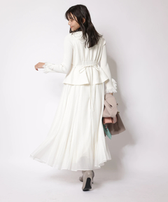 JUSGLITTY(ジャスグリッティー) |レースカフスリブニット