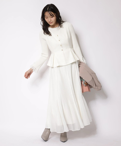 JUSGLITTY(ジャスグリッティー) |レースカフスリブニット