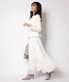 JUSGLITTY(ジャスグリッティー) |レースカフスリブニット