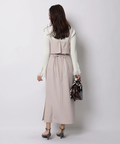 JUSGLITTY(ジャスグリッティー) |レースカフスリブニット