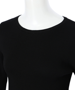 JUSGLITTY(ジャスグリッティー) |レースカフスリブニット