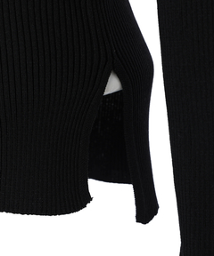 JUSGLITTY(ジャスグリッティー) |レースカフスリブニット