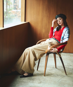 JUSGLITTY(ジャスグリッティー) |ハートベルト付ワイドパンツ