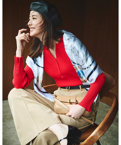 JUSGLITTY(ジャスグリッティー) |ハートベルト付ワイドパンツ