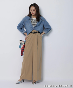 JUSGLITTY(ジャスグリッティー) |ハートベルト付ワイドパンツ