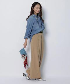 JUSGLITTY(ジャスグリッティー) |ハートベルト付ワイドパンツ