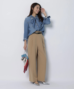 JUSGLITTY(ジャスグリッティー) |ハートベルト付ワイドパンツ