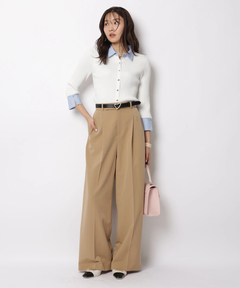 JUSGLITTY(ジャスグリッティー) |ハートベルト付ワイドパンツ
