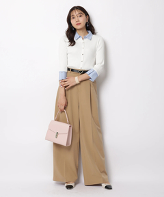 JUSGLITTY(ジャスグリッティー) |ハートベルト付ワイドパンツ