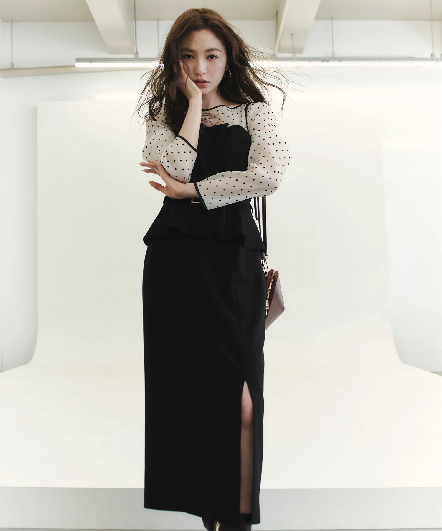 J*様 ジャスグリッティ ペプラムキャミワンピースサイズ0 ペプラムワンピース | ワンピース | JUSGLITTY（ジャスグリッティー