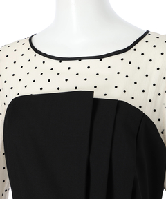 JUSGLITTY(ジャスグリッティー) |ペプラムワンピース