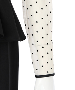 JUSGLITTY(ジャスグリッティー) |ペプラムワンピース