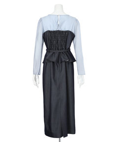 JUSGLITTY(ジャスグリッティー) |ペプラムワンピース