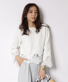 JUSGLITTY(ジャスグリッティー) |レースヘムニット